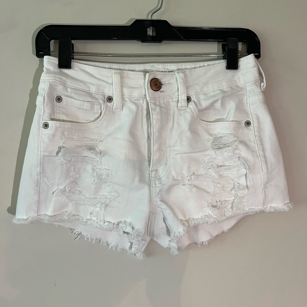 AE white jeans